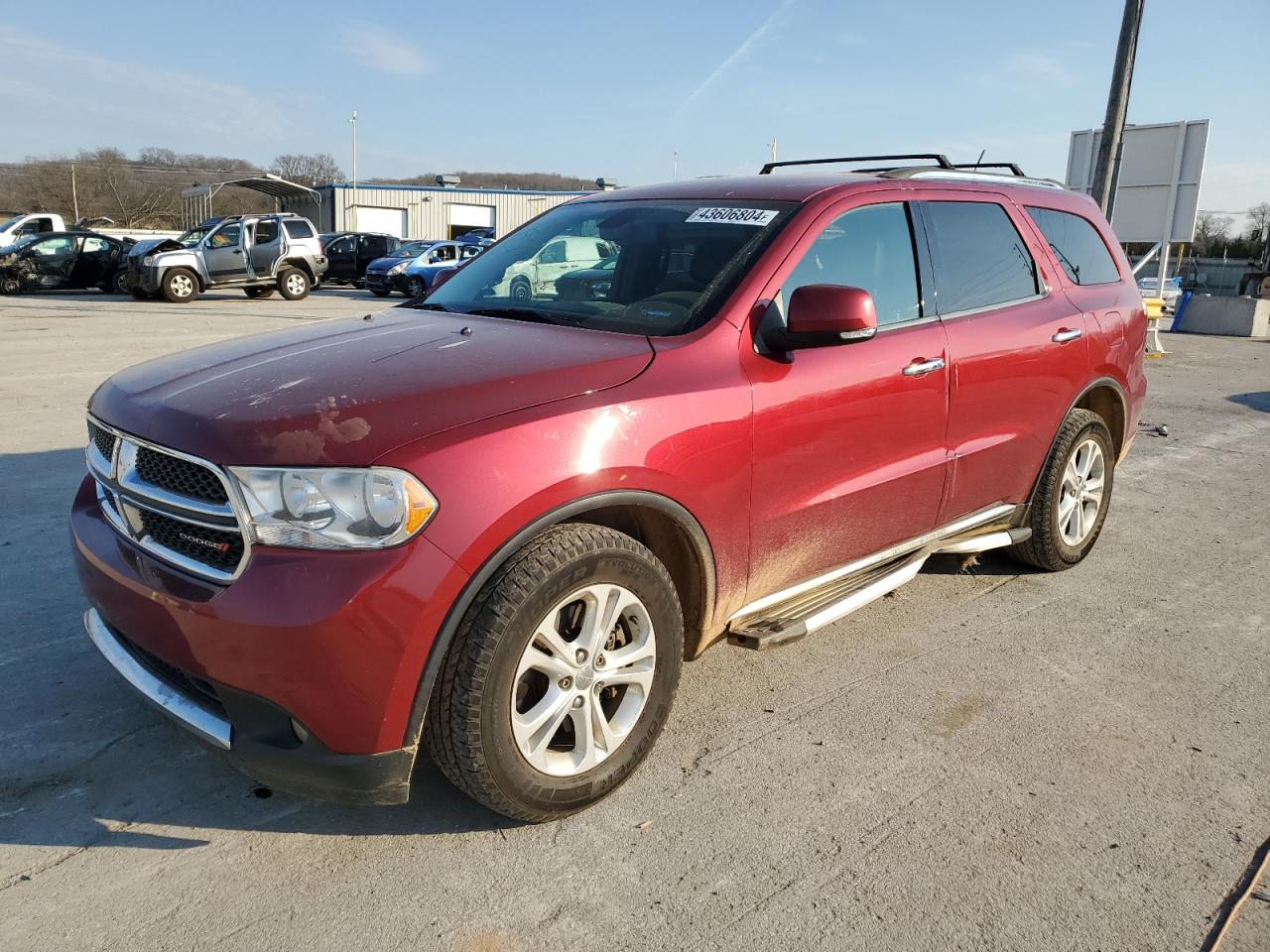 DODGE DURANGO 2013 1c4sdjdtxdc614243