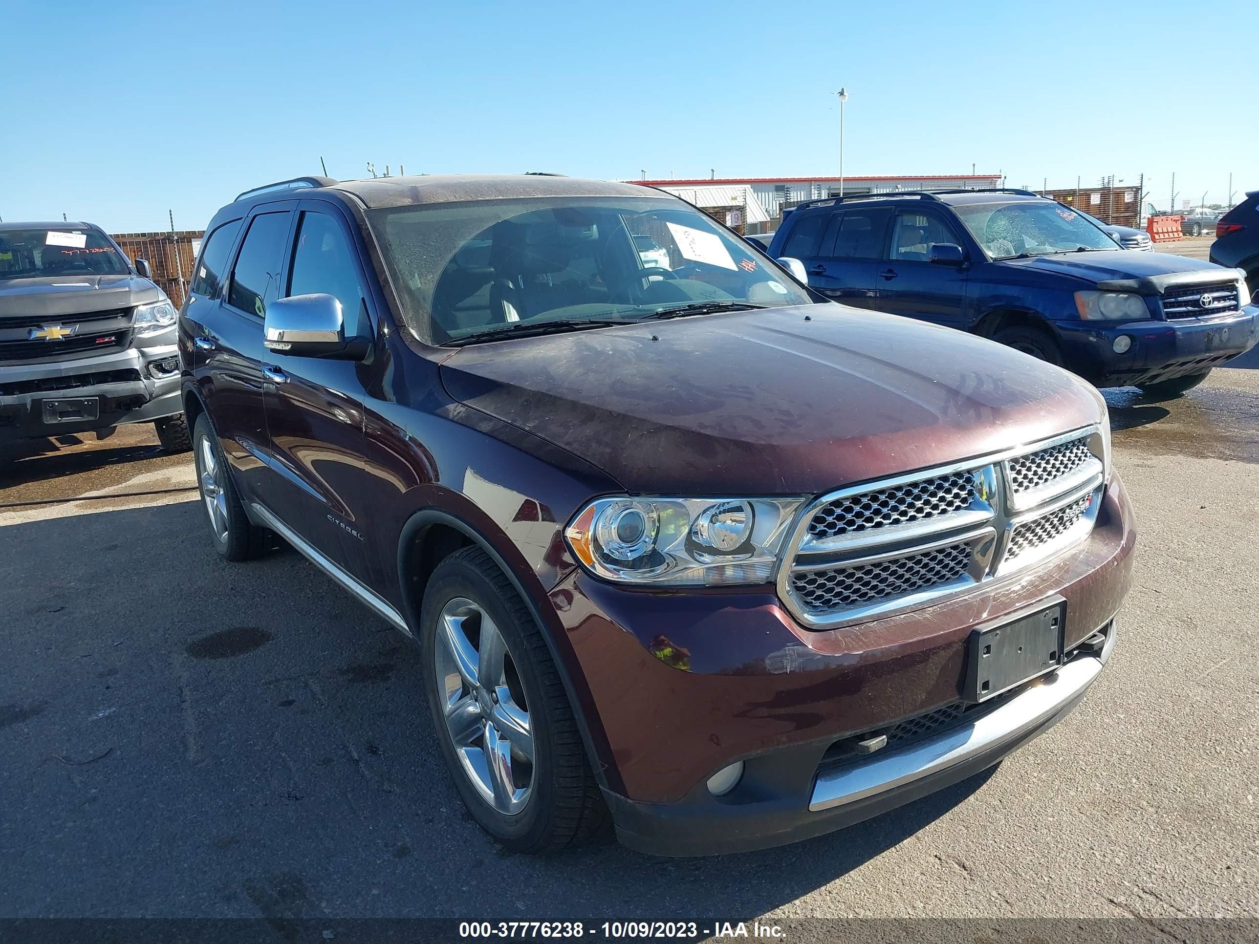 DODGE DURANGO 2012 1c4sdjet6cc337717