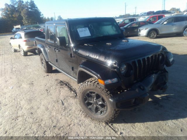 JEEP GLADIATOR 2021 1c6hjtag0ml524869