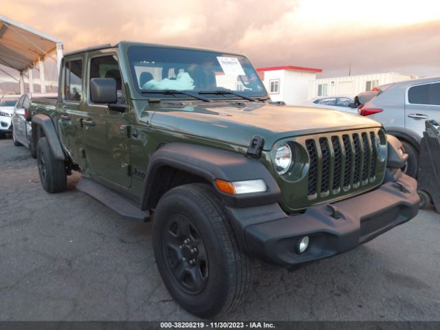 JEEP GLADIATOR 2022 1c6hjtag0nl125963