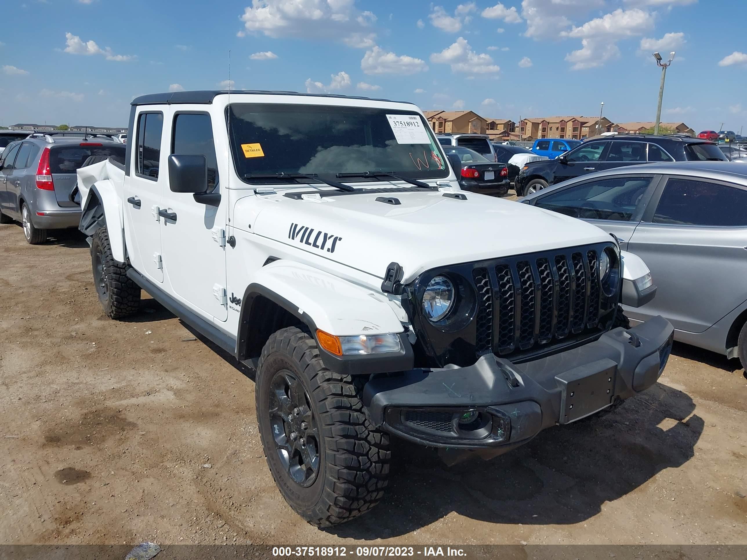 JEEP GLADIATOR 2023 1c6hjtag0pl552580