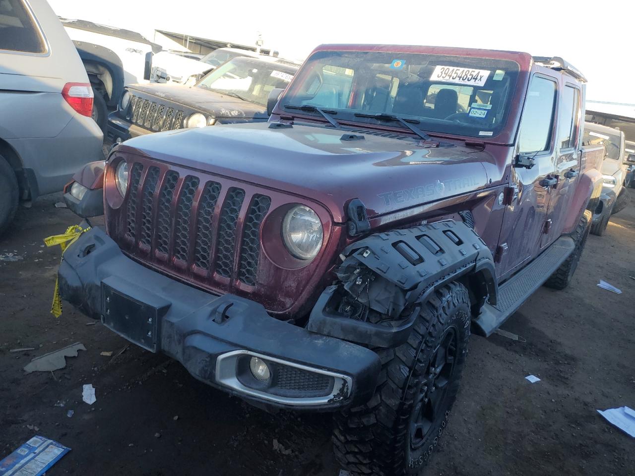 JEEP GLADIATOR 2022 1c6hjtag1nl114857