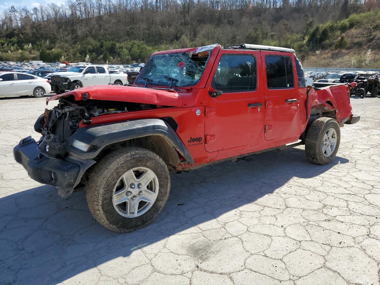 JEEP GLADIATOR 2020 1c6hjtag2ll160145