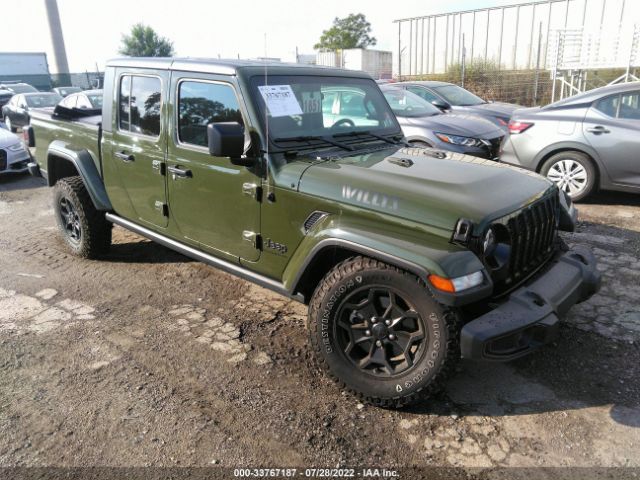 JEEP GLADIATOR 2021 1c6hjtag2ml565858