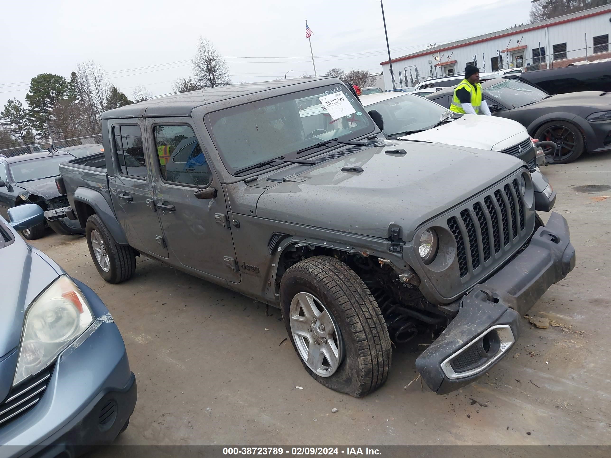 JEEP GLADIATOR 2022 1c6hjtag2nl160018