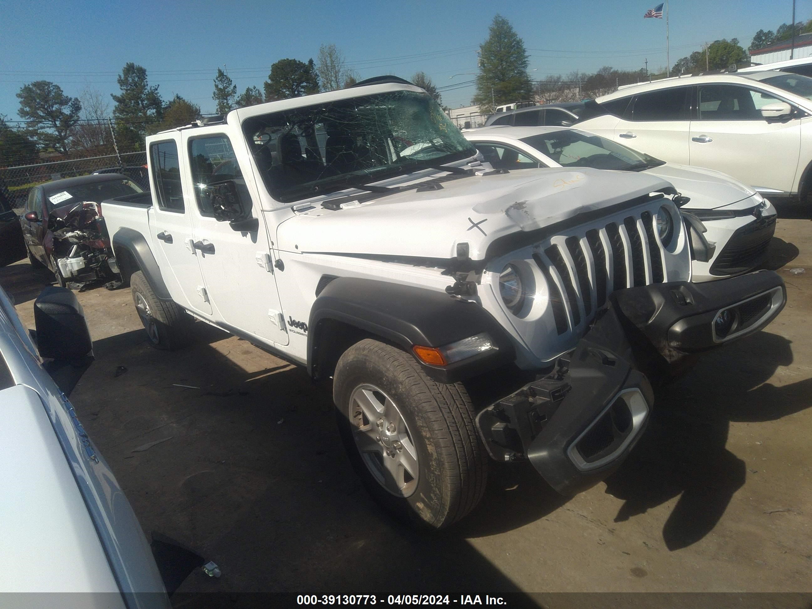 JEEP GLADIATOR 2023 1c6hjtag2pl514588