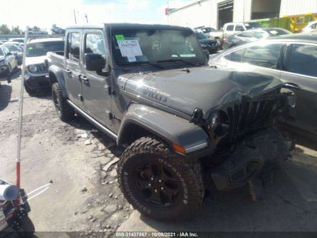 JEEP GLADIATOR 2021 1c6hjtag4ml566414