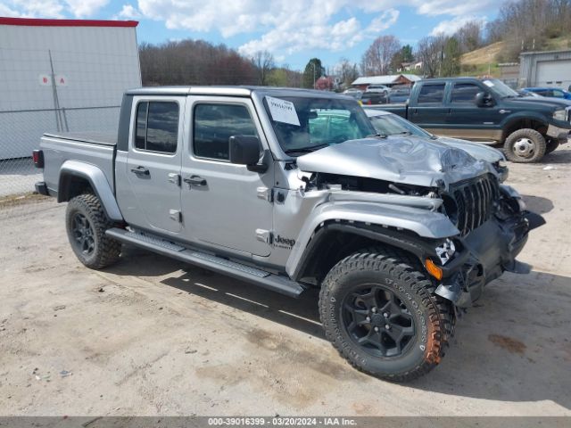 JEEP GLADIATOR 2021 1c6hjtag4ml582192