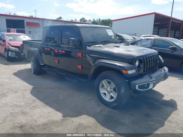 JEEP GLADIATOR 2022 1c6hjtag4nl168847