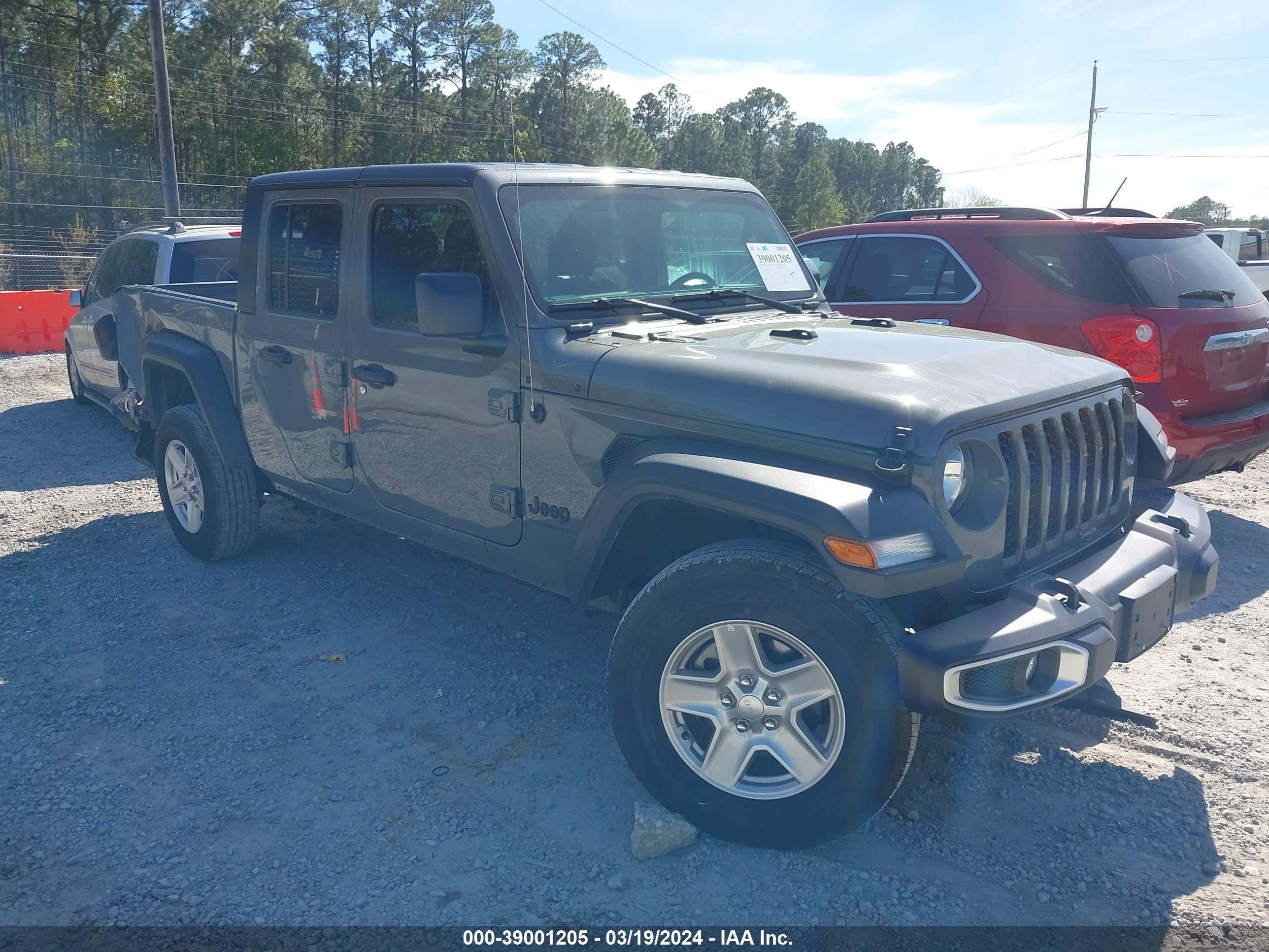 JEEP GLADIATOR 2023 1c6hjtag4pl522479