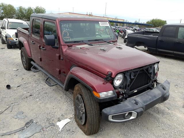 JEEP GLADIATOR 2021 1c6hjtag7ml596605