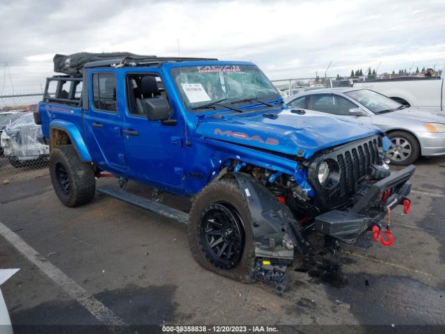 JEEP GLADIATOR 2022 1c6hjtag7nl103975