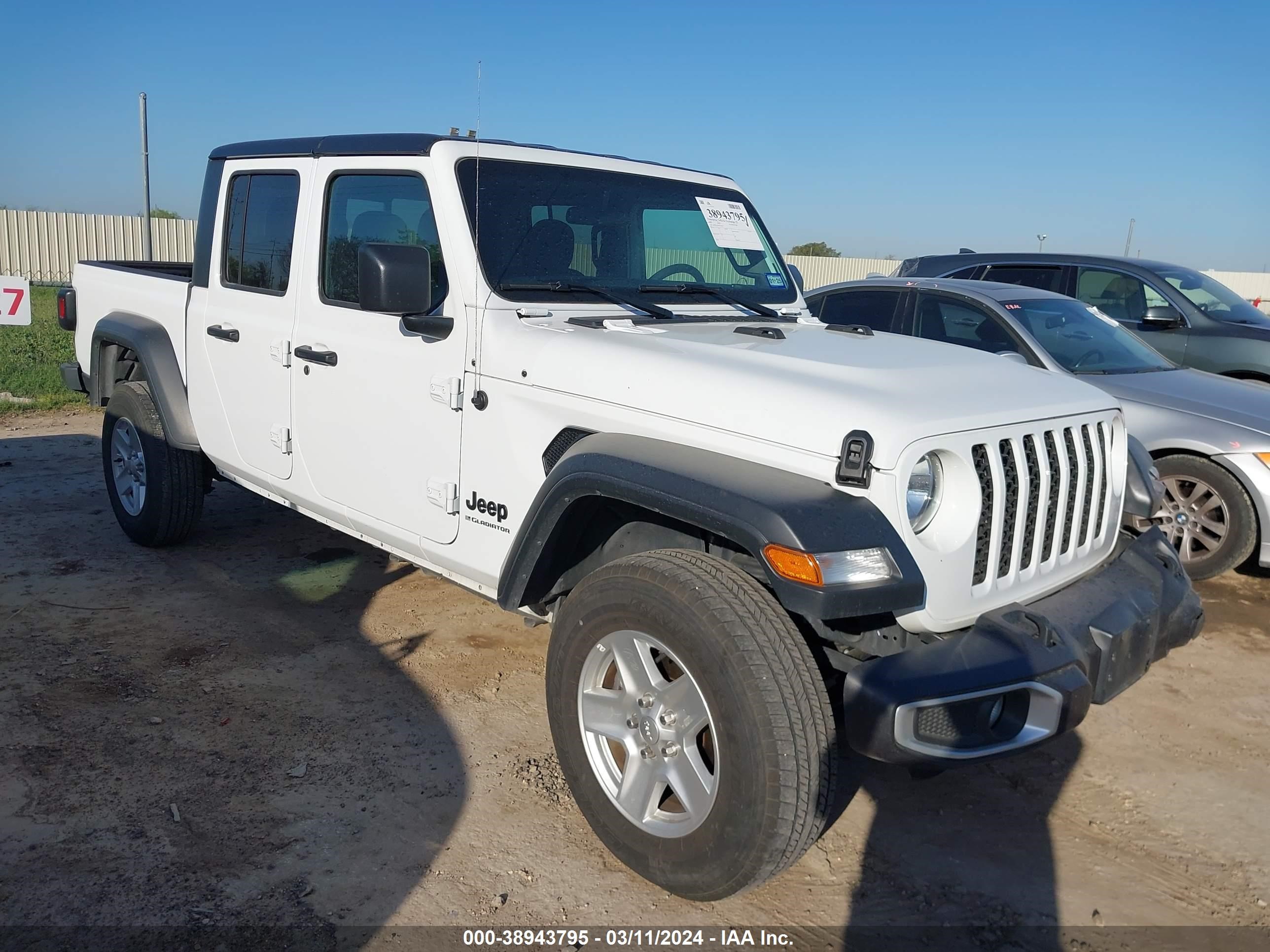 JEEP GLADIATOR 2023 1c6hjtag7pl523075