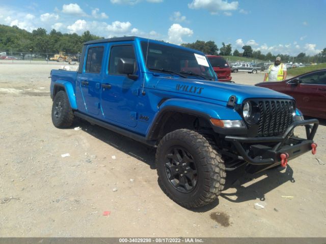 JEEP GLADIATOR 2021 1c6hjtag8ml534243