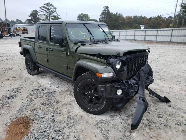 JEEP GLADIATOR 2021 1c6hjtag8ml555397