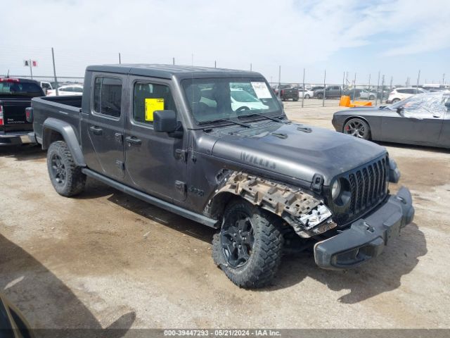 JEEP GLADIATOR 2022 1c6hjtag8nl134118