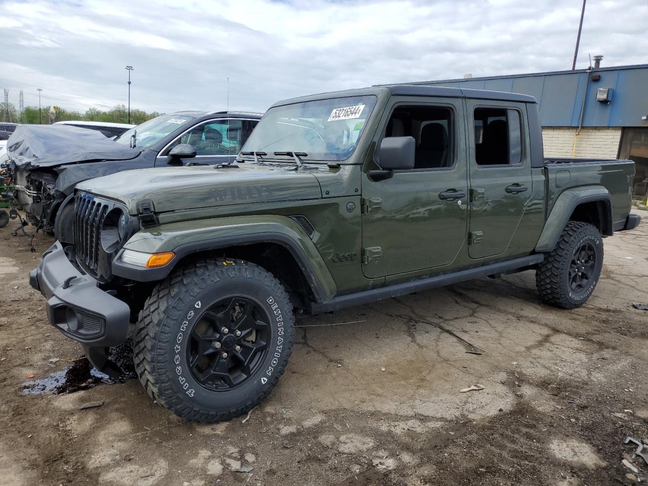 JEEP GLADIATOR 2022 1c6hjtag8nl155700