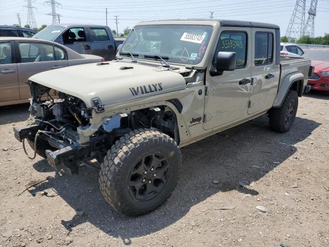 JEEP GLADIATOR 2022 1c6hjtag9nl157567