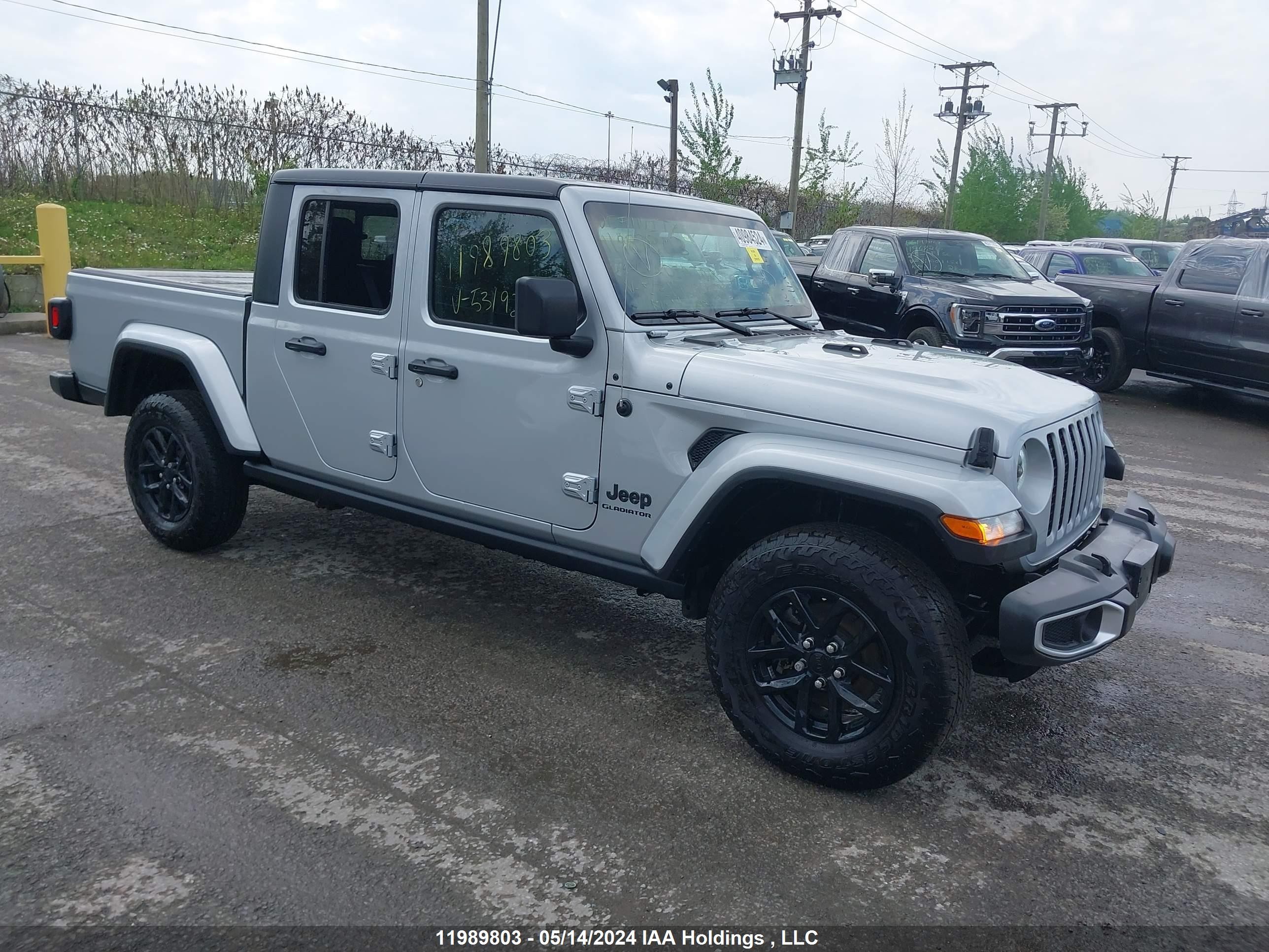 JEEP GLADIATOR 2023 1c6hjtagxpl531929