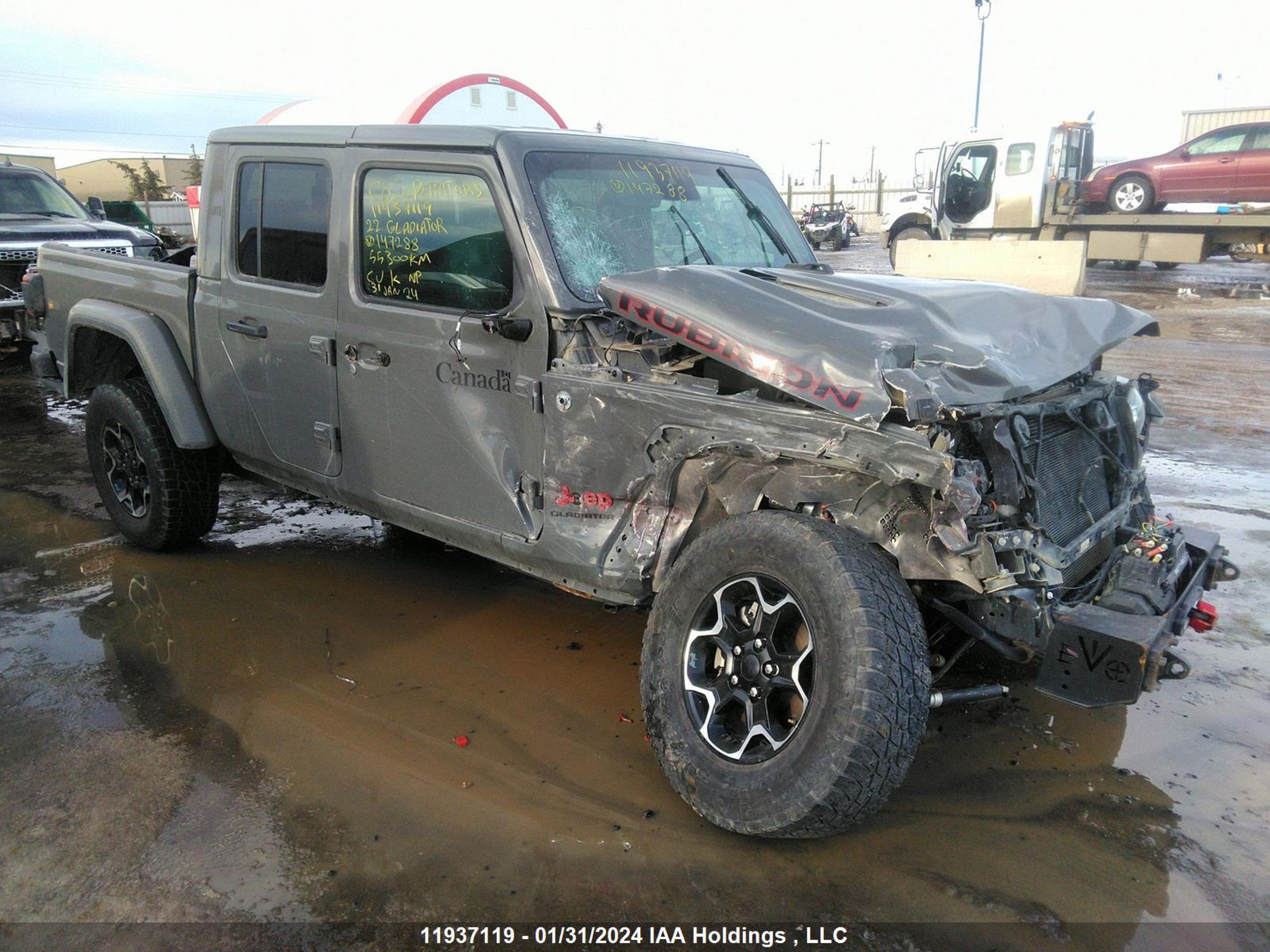 JEEP GLADIATOR 2022 1c6jjtbm2nl147288