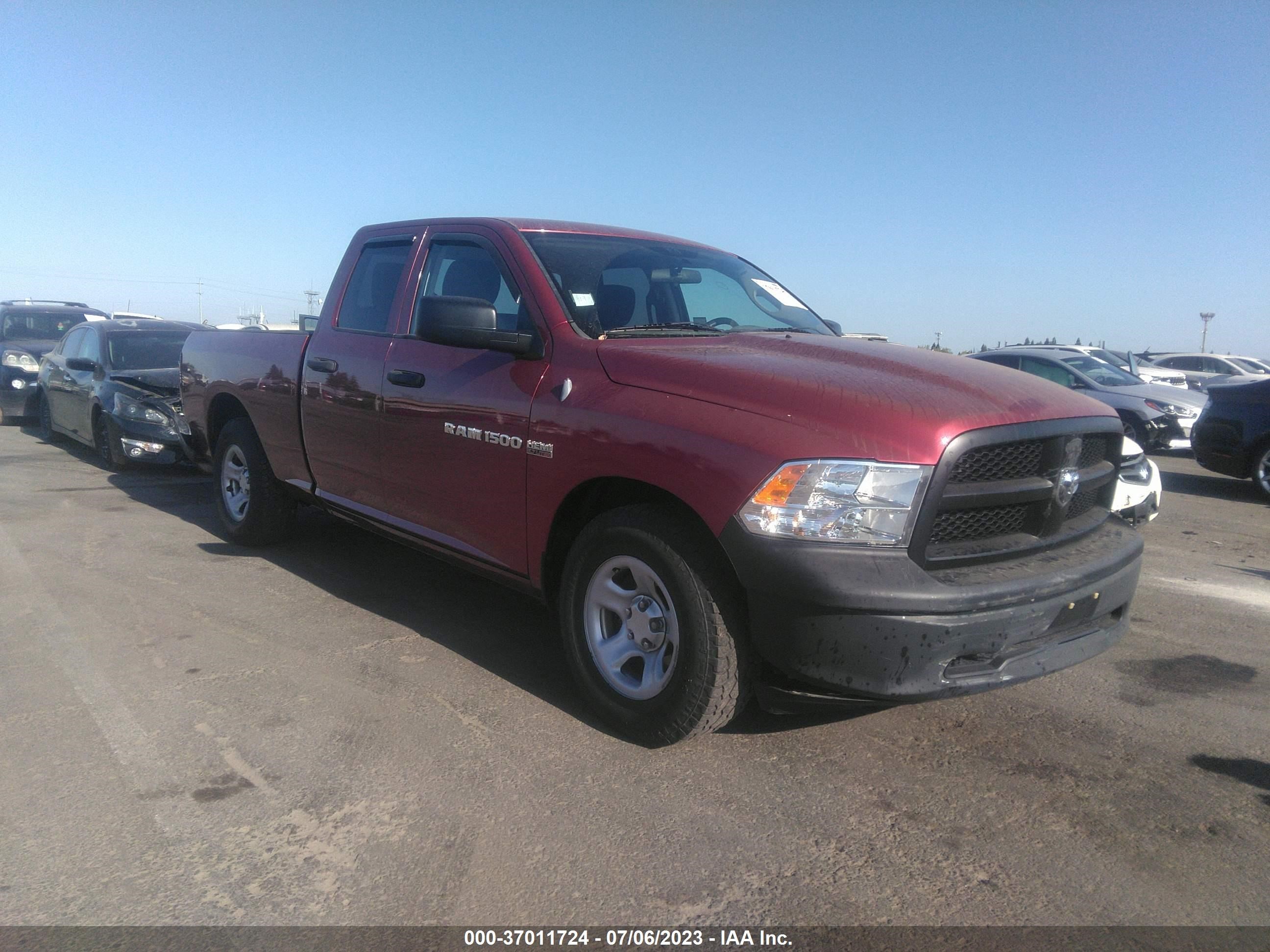 RAM 1500 2012 1c6rd6ft0cs334416