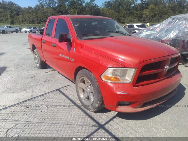 RAM 1500 2012 1c6rd6ft1cs131342