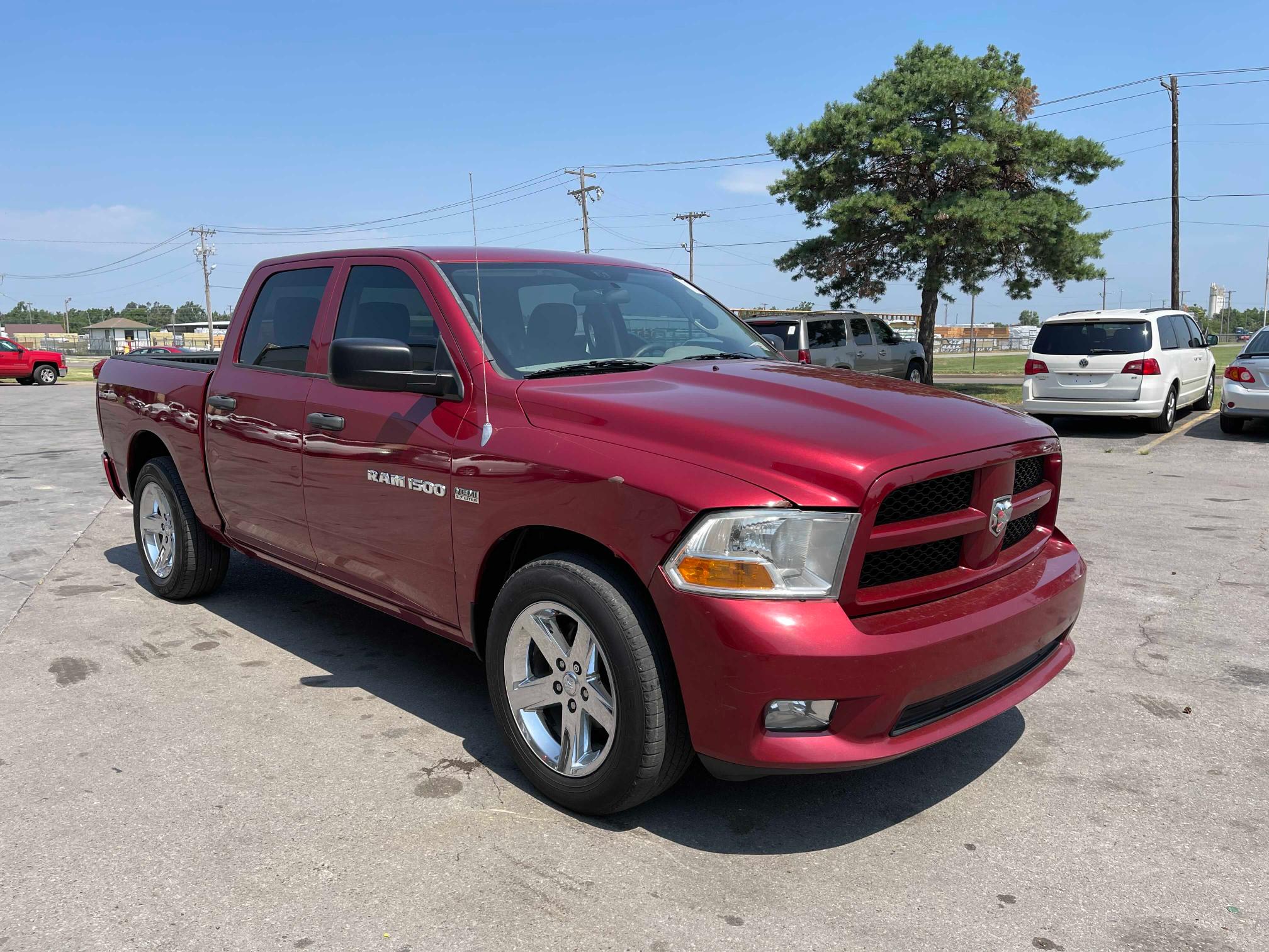 DODGE RAM 1500 S 2012 1c6rd6kt0cs246777