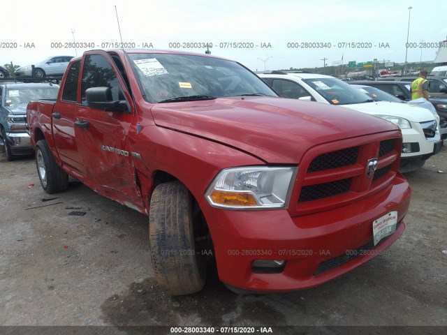 RAM 1500 2012 1c6rd6kt1cs183432