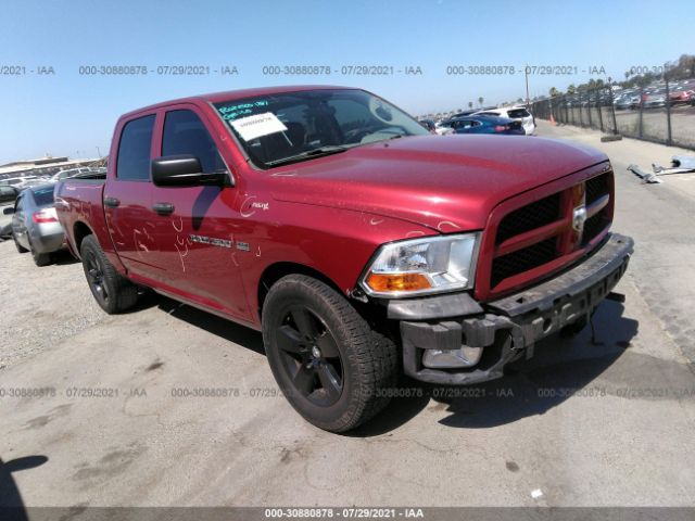 RAM 1500 2012 1c6rd6ktxcs133354