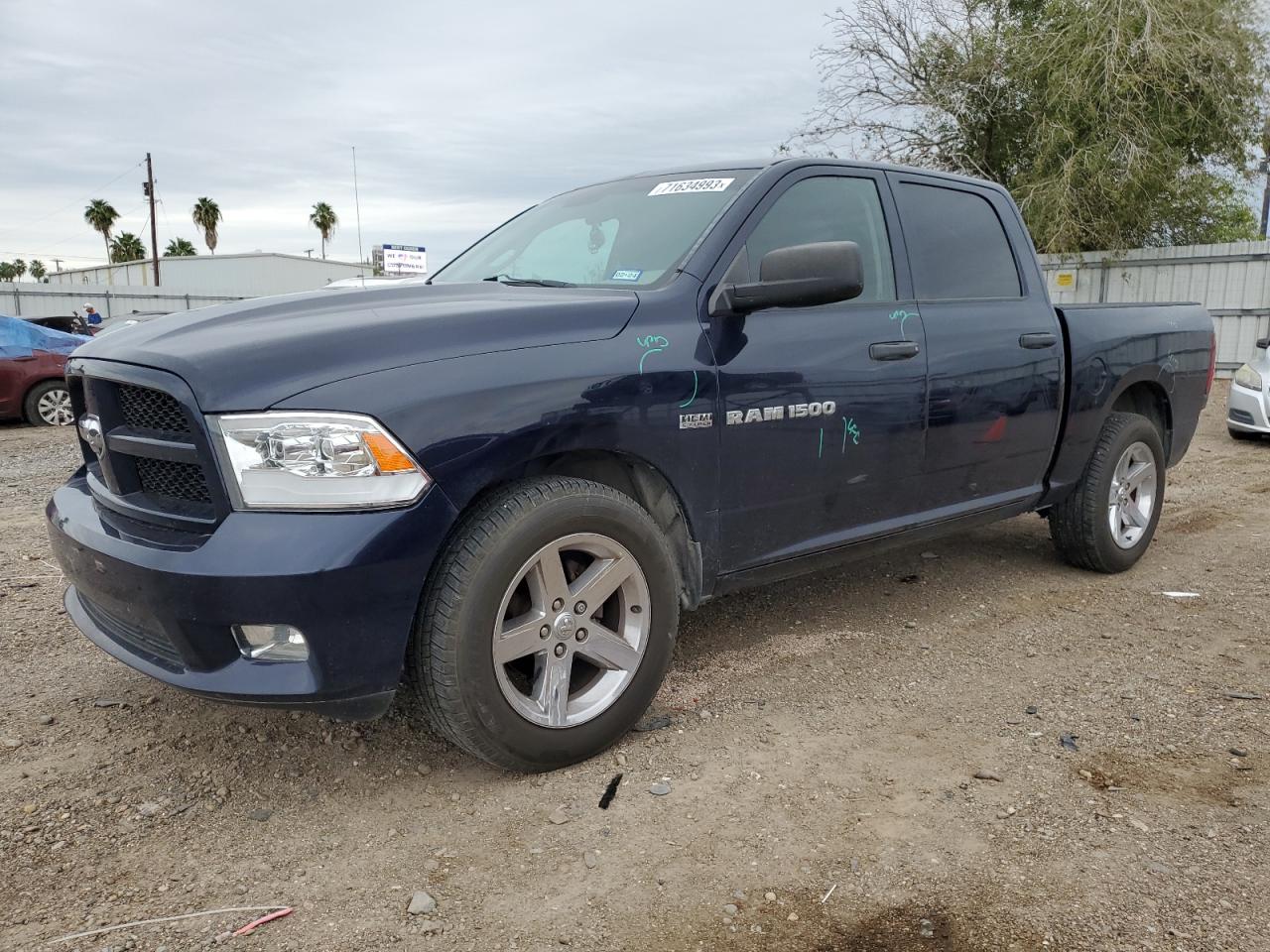 DODGE RAM 2012 1c6rd6ktxcs201118