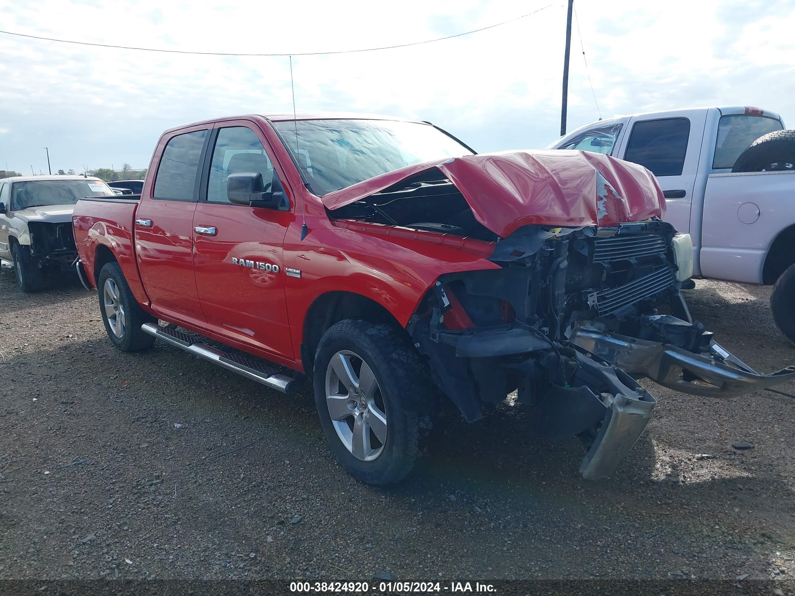 RAM 1500 2012 1c6rd6lt1cs145701