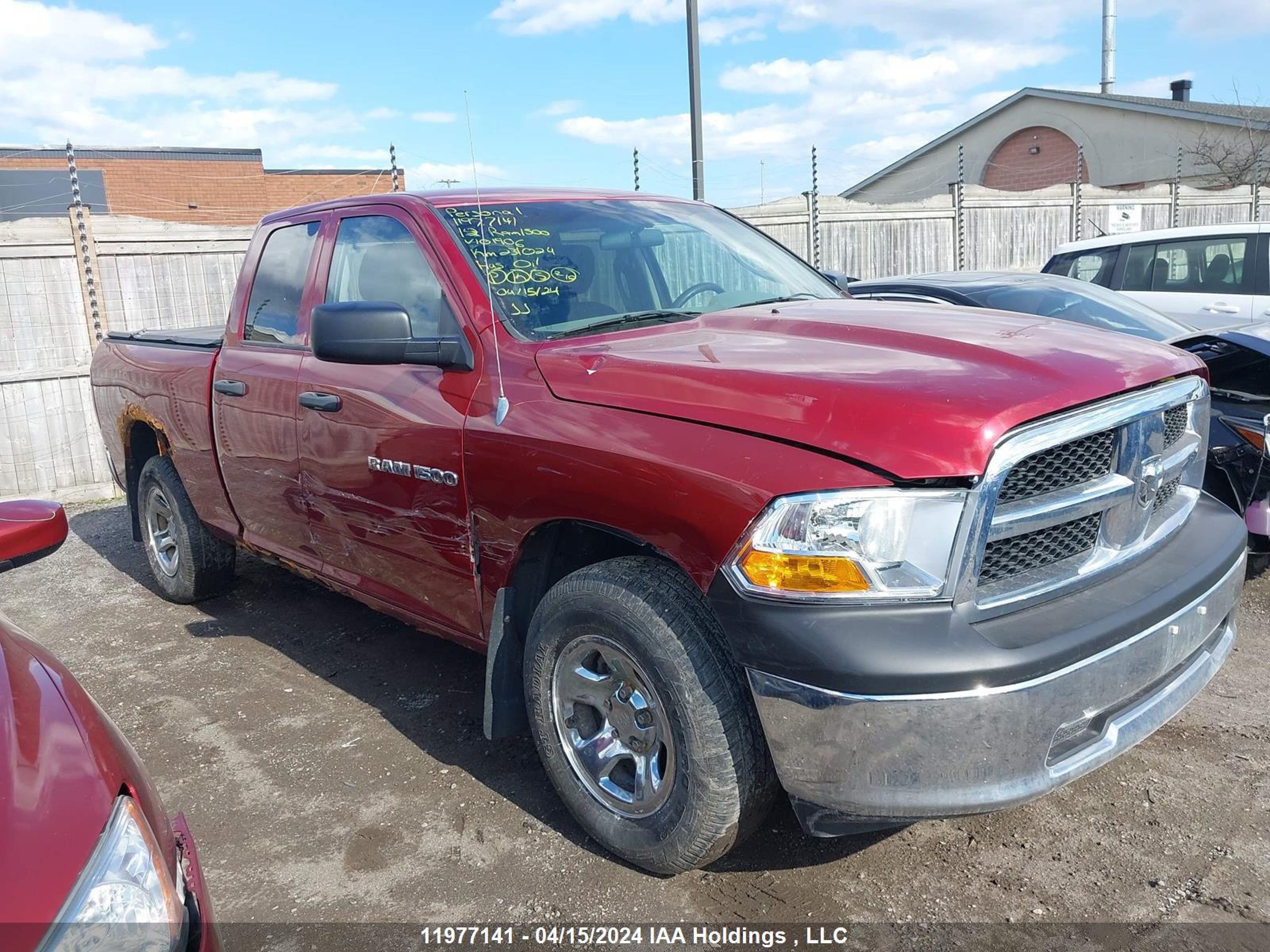 DODGE RAM 2012 1c6rd7fp2cs101906