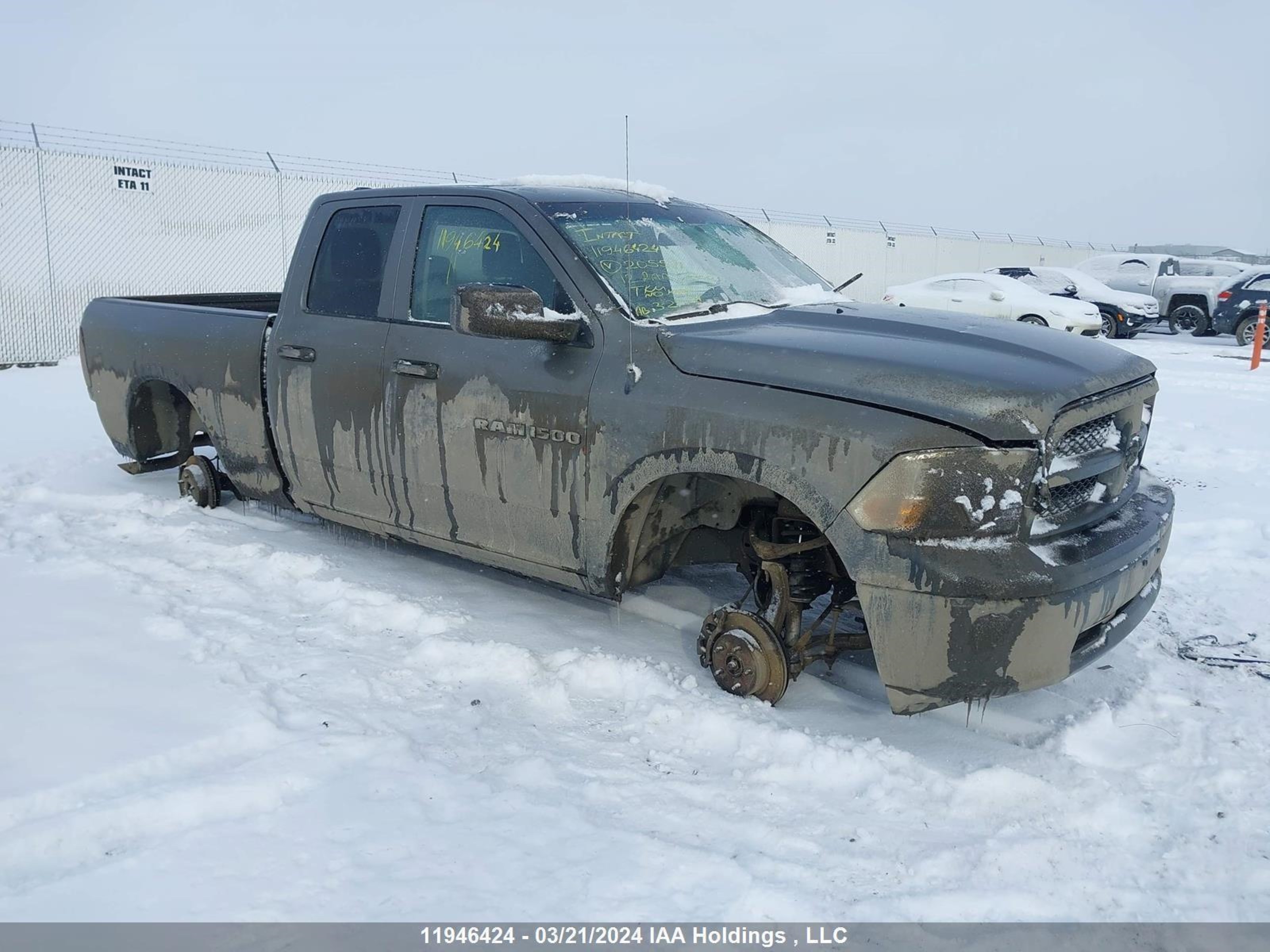 DODGE RAM 2012 1c6rd7fp6cs205511