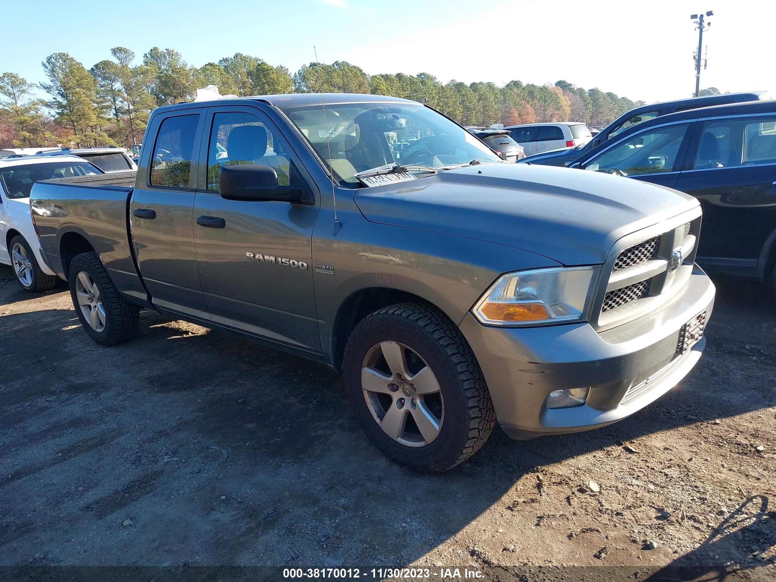 RAM 1500 2012 1c6rd7ft0cs167447