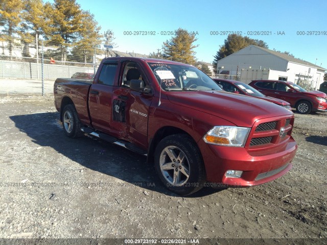 RAM 1500 2012 1c6rd7ft0cs203332