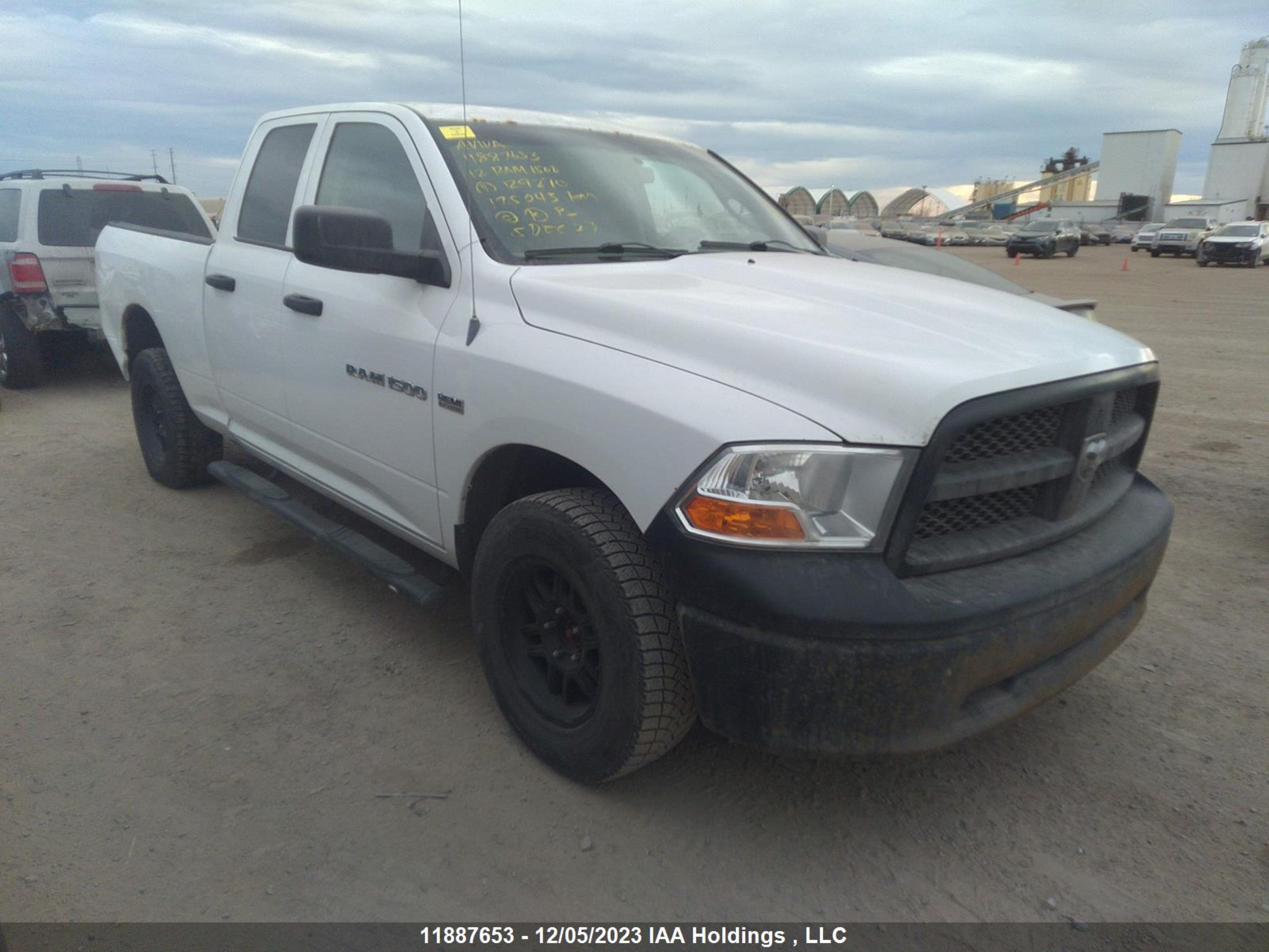 RAM 1500 2012 1c6rd7ft6cs129270