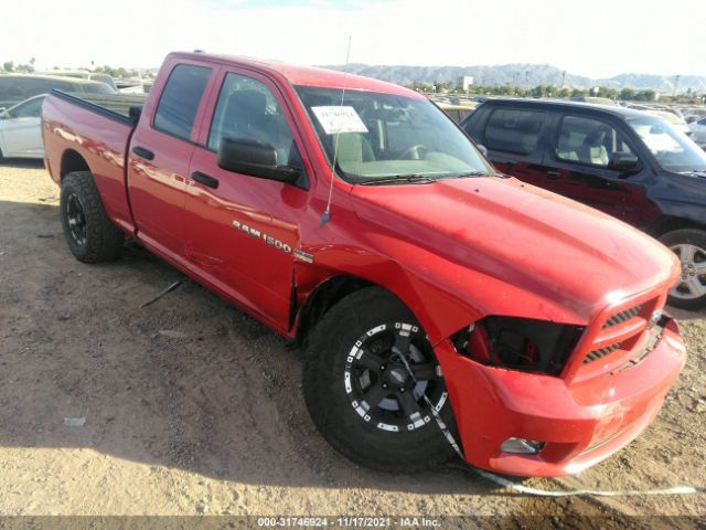 RAM 1500 2012 1c6rd7ftxcs282637