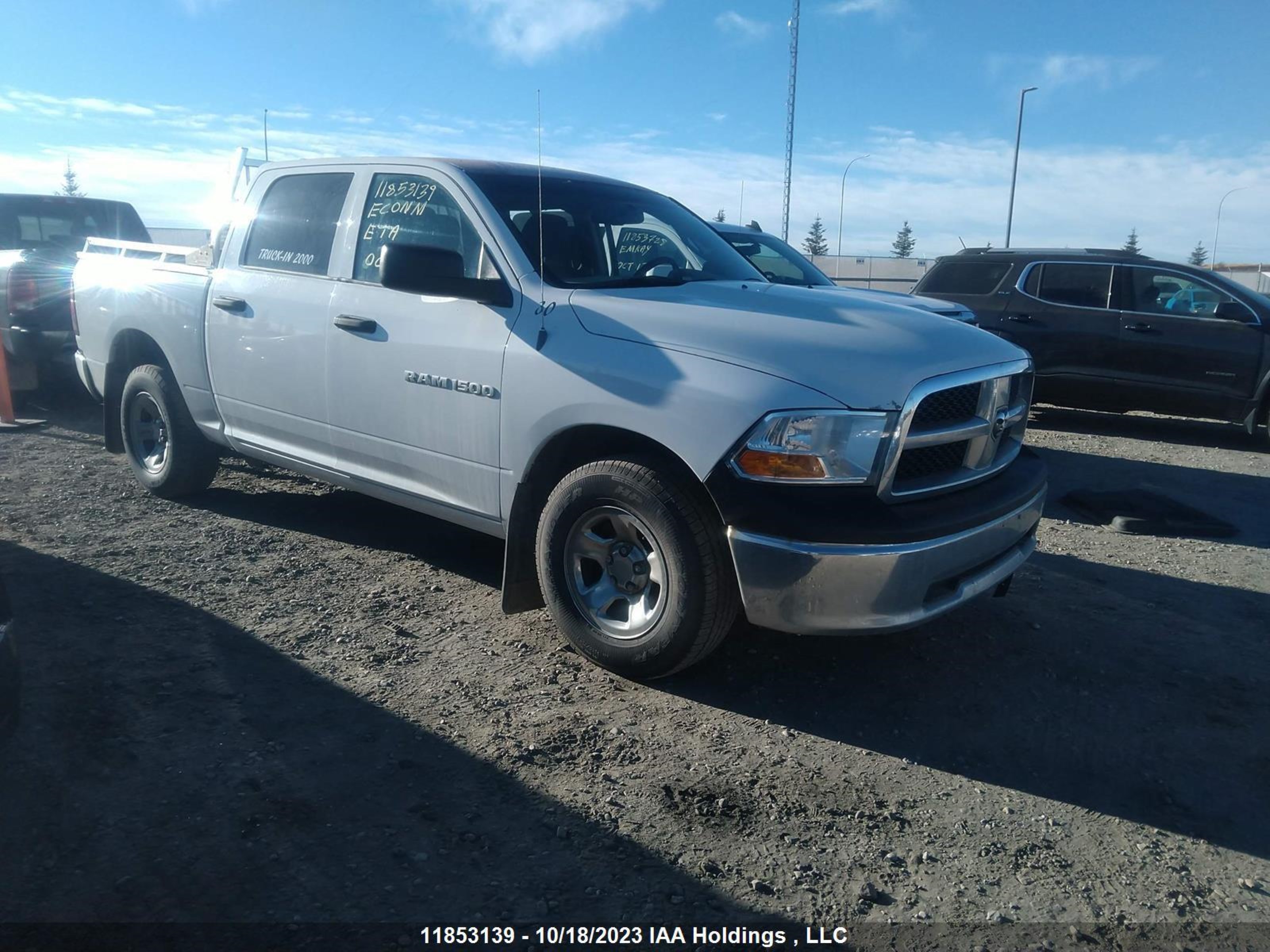 RAM 1500 2012 1c6rd7kp0cs192079