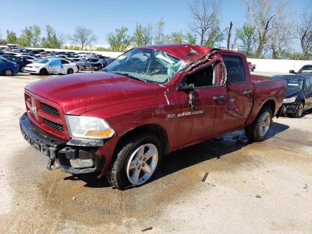 DODGE RAM 1500 S 2012 1c6rd7kt2cs164085