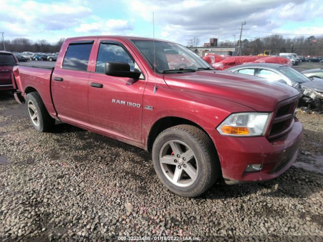 RAM 1500 2012 1c6rd7kt4cs210001