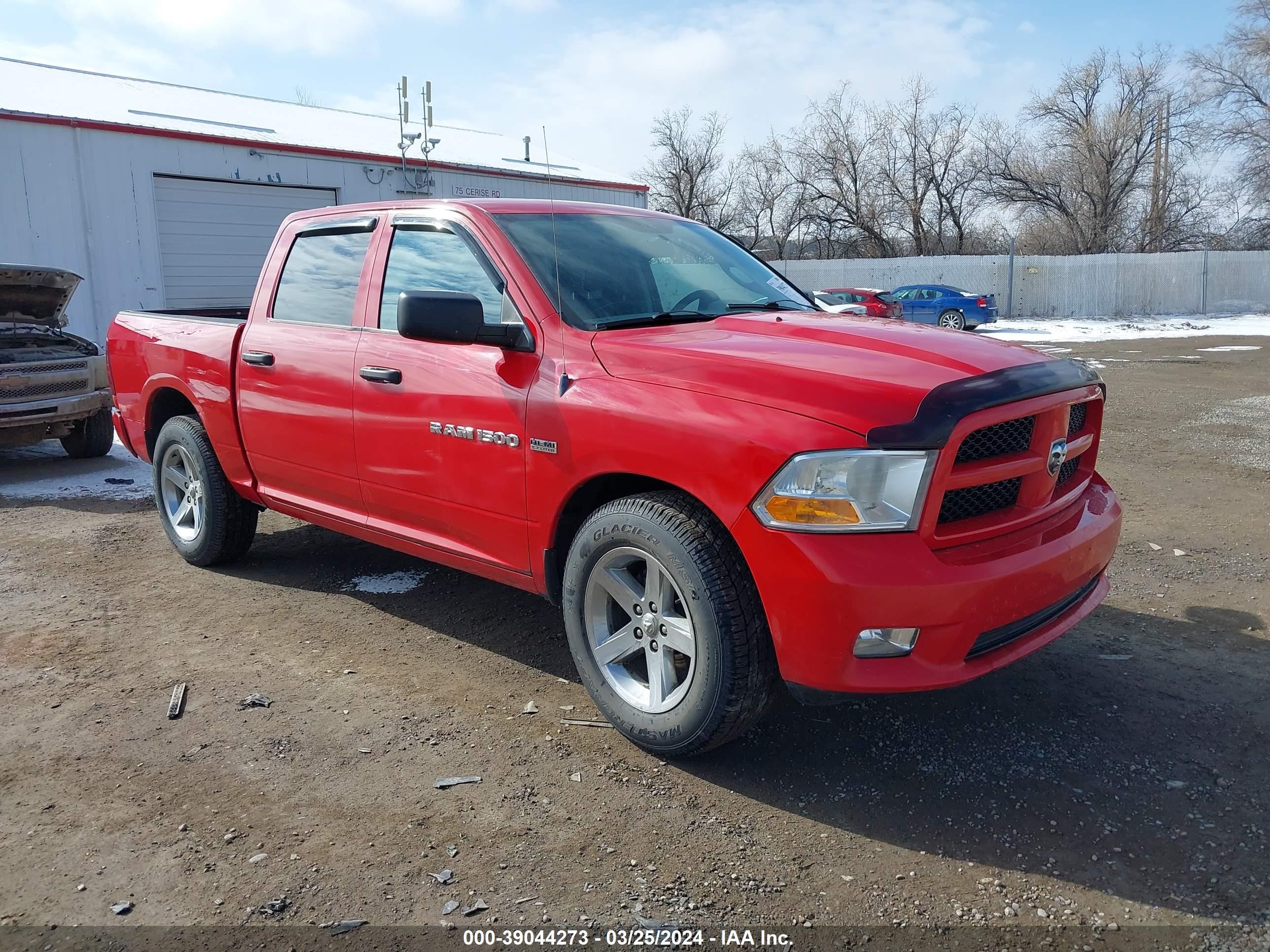 RAM 1500 2012 1c6rd7kt7cs223423