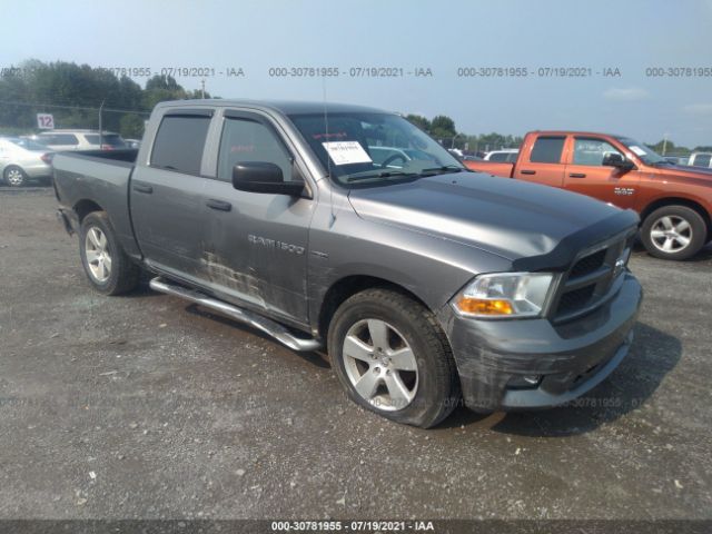 RAM 1500 2012 1c6rd7kt7cs261332