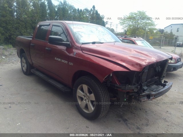 RAM 1500 2012 1c6rd7kt8cs261338