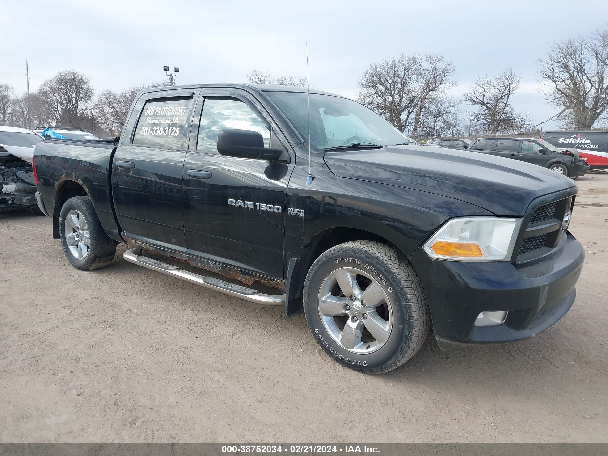 RAM 1500 2012 1c6rd7kt9cs139877