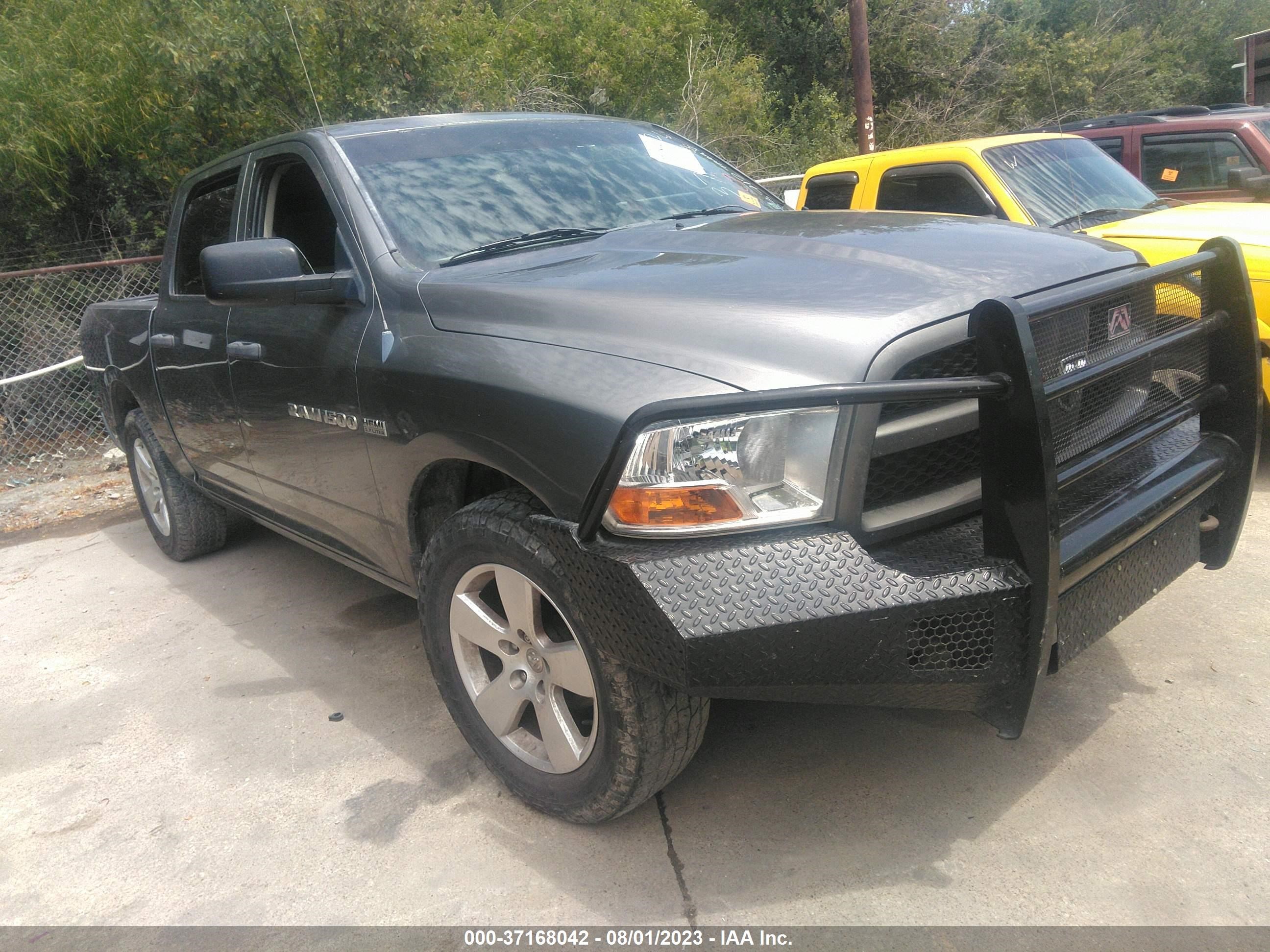 RAM 1500 2012 1c6rd7kt9cs163712