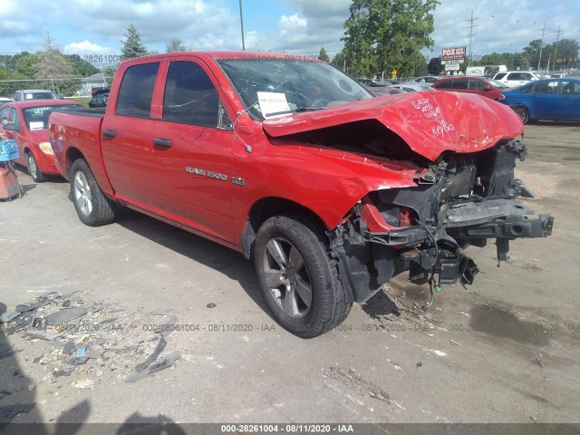 RAM 1500 2012 1c6rd7ktxcs179644