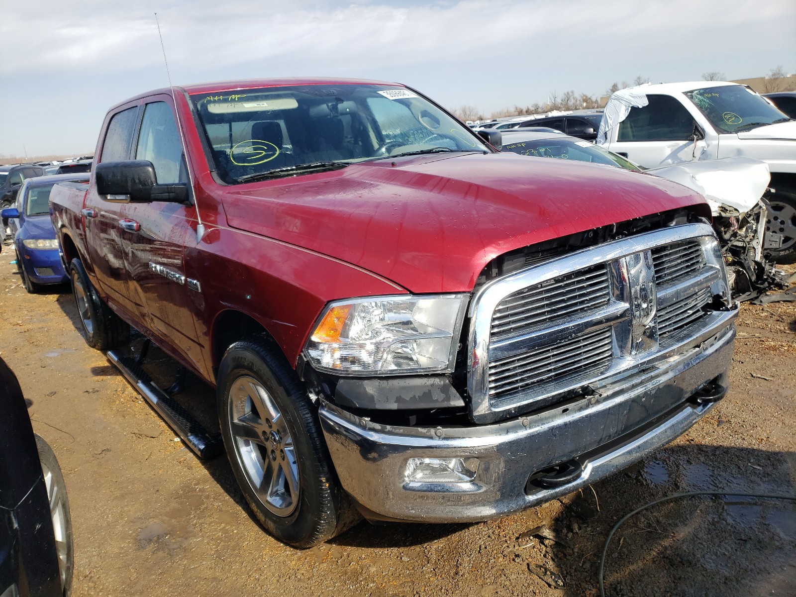 DODGE RAM 1500 S 2012 1c6rd7ltxcs187189