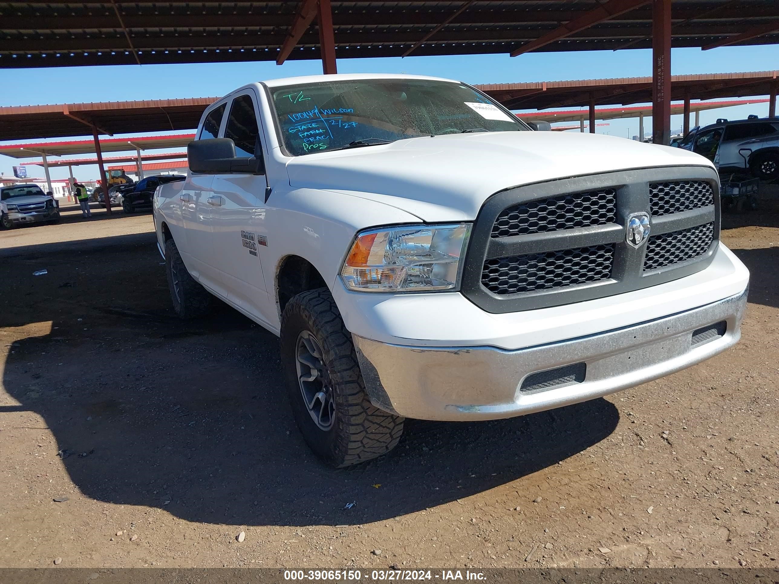 RAM 1500 2019 1c6rr6tt2ks593770