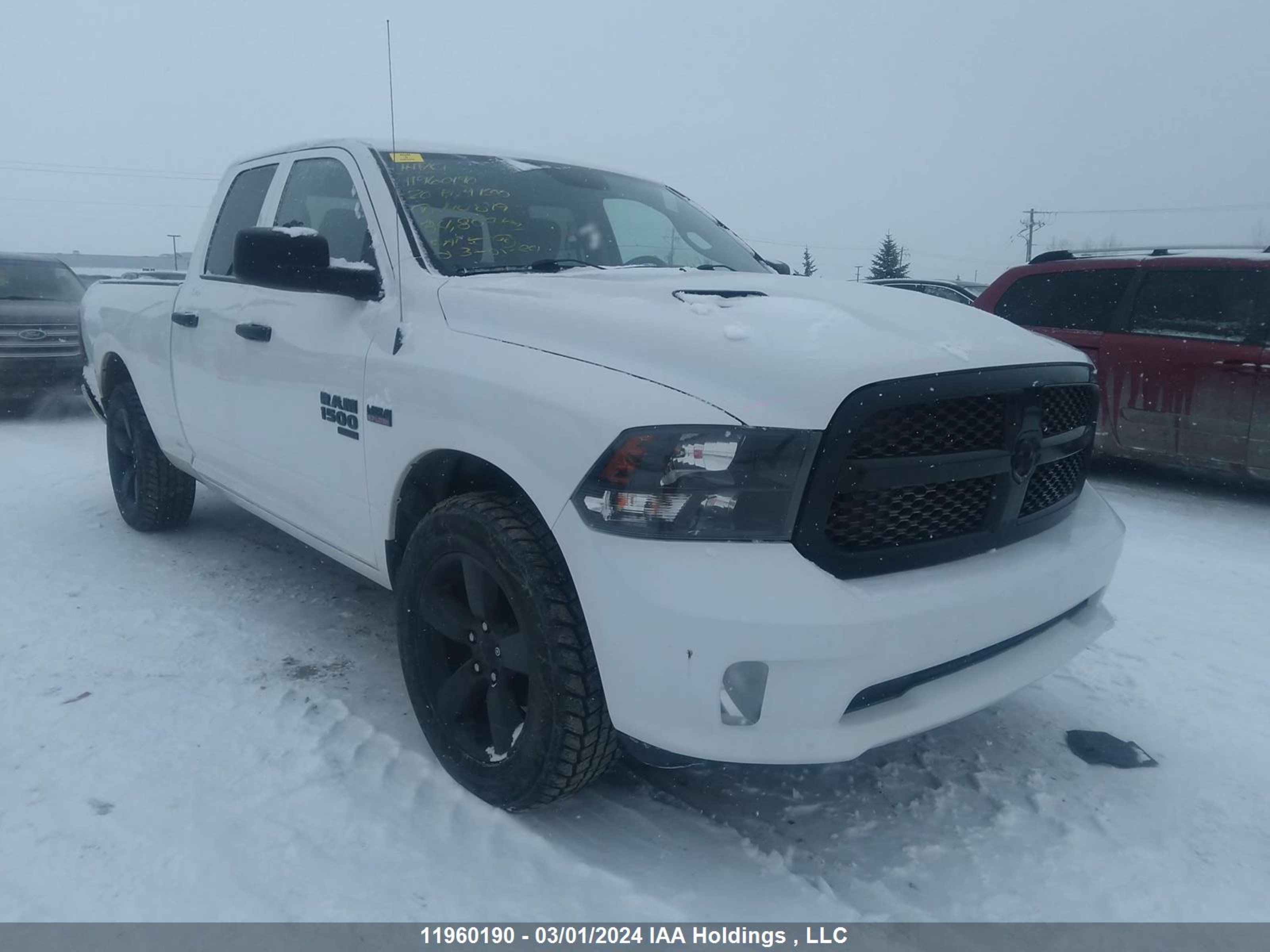 RAM 1500 2020 1c6rr7ft4ls144819