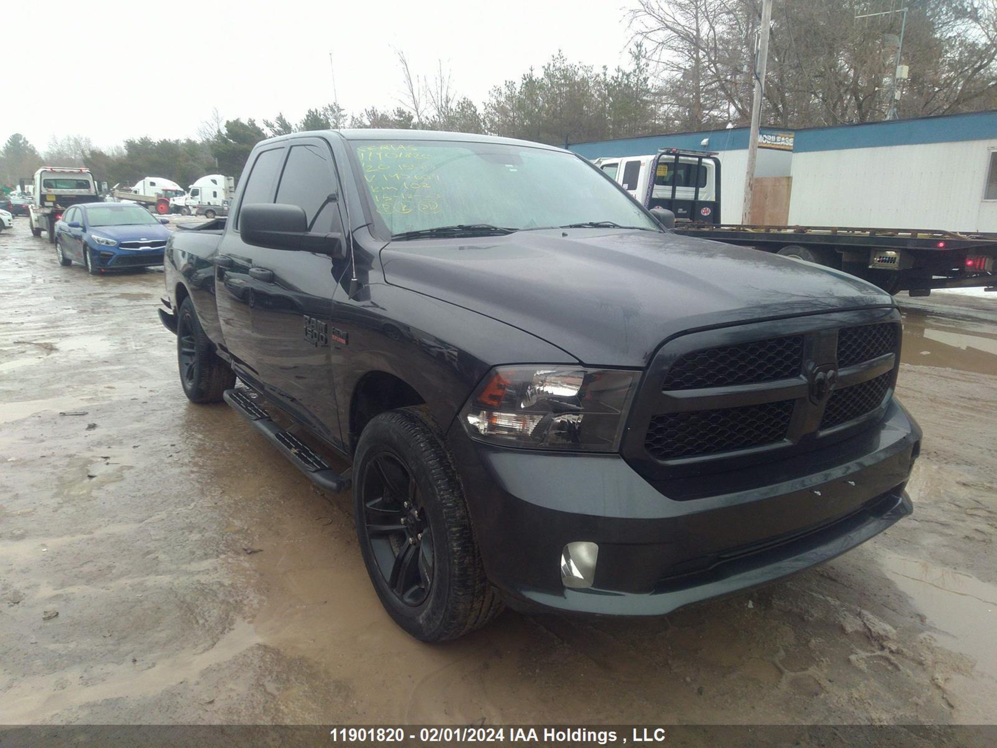 RAM 1500 2020 1c6rr7ft6ls140609